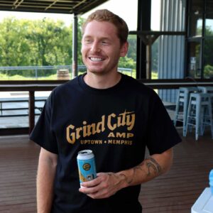 Grind City Amp Unisex Tee – Black