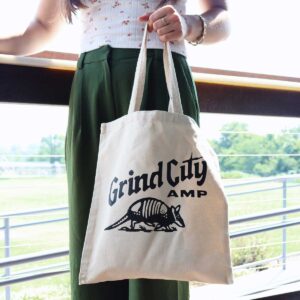 Grind City Amp Canvas Armadillo Tote – Natural